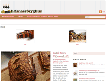 Tablet Screenshot of halsnaesbryghus.dk